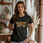 Camiseta Terapia Física Groovy Retro Es Mi Vibe, PT<br><div class="desc">Groovy 'la terapia física es mi camiseta de ambiente'. Es un regalo fantástico para los terapeutas físicos.</div>