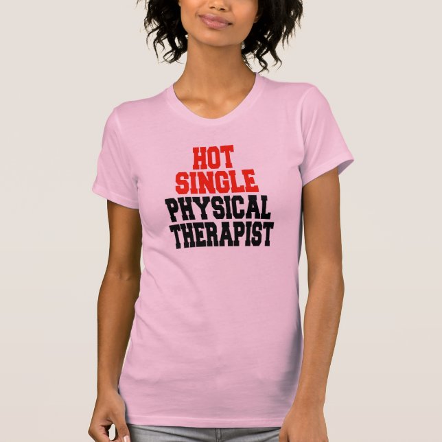 Camiseta Terapia física individual caliente (Anverso)