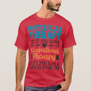 Camiseta Terapia física ocupacional
