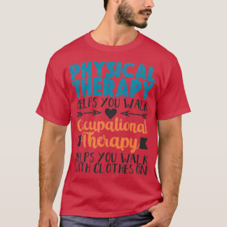 Camiseta Terapia física ocupacional