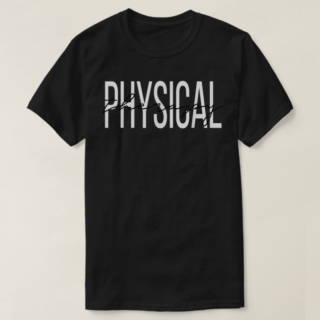 Camiseta Terapia física PT  (Diseño del anverso)