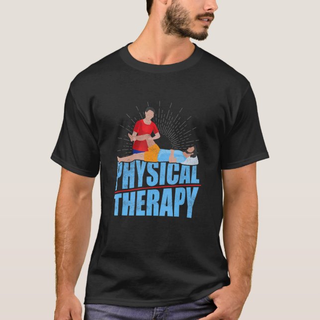 Camiseta Terapia Física Pt Pta Physioterapeuta (Anverso)