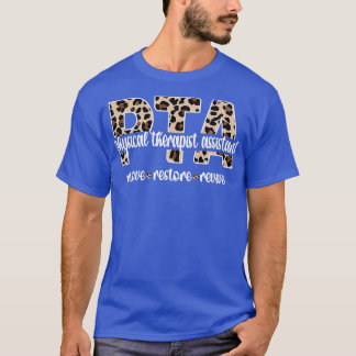 Camiseta Terapia Física PTA Auxiliar Terapia Física