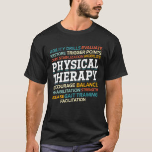 Camiseta Terapia Física Pta Ejercicio De Terapia Física