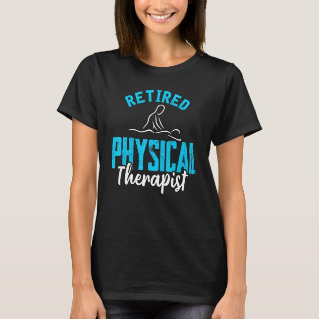 Camiseta Terapia física retirada Fisioterapia Retirada (Anverso)