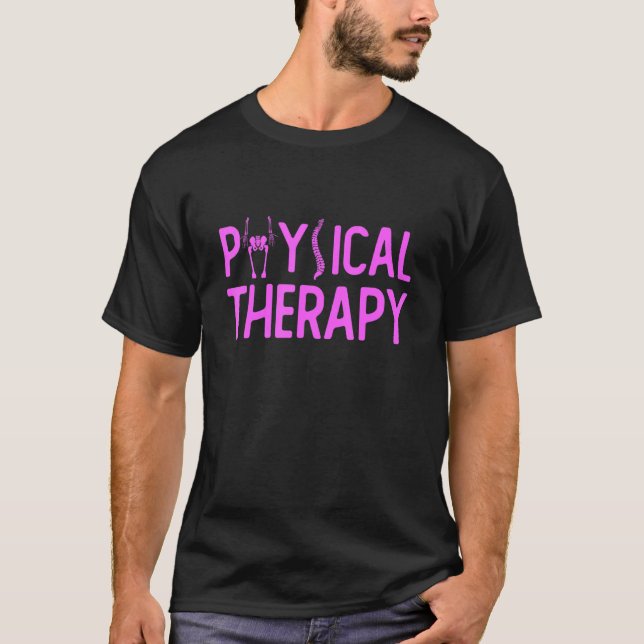 Camiseta Terapia Física Terapéutica Física (Anverso)