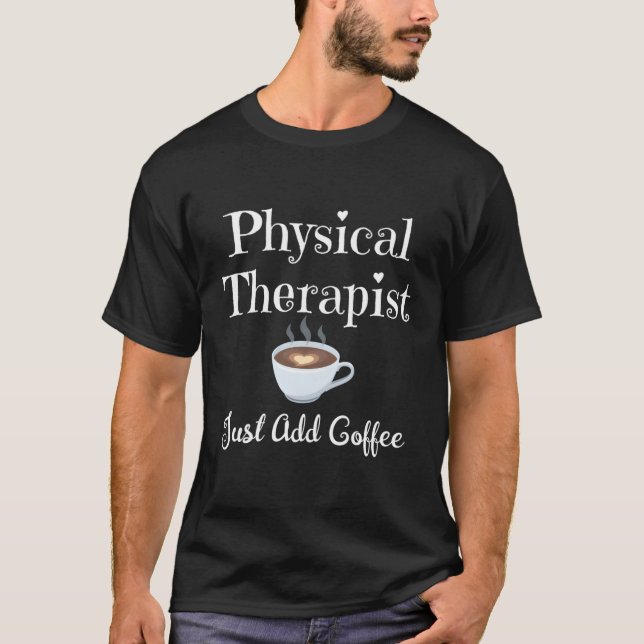 Camiseta Terapia Física Terapia Café He (Anverso)