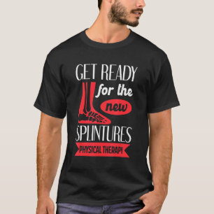 Camiseta Terapia Física Terapia Física Alteración de Hándic