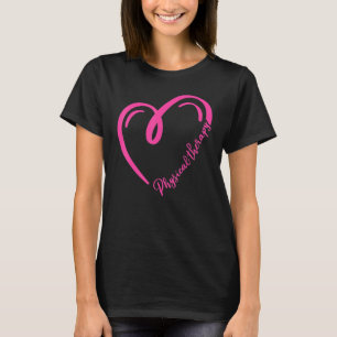 Camiseta Terapia Física Terapia Física Valentin Corazón