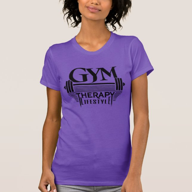 Camiseta Terapia GYM Estilo de vida T-Shirt (Anverso)