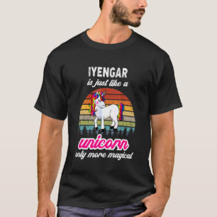 Camiseta Terapia Iyengar Yoga Unicorn Vintage Sunset