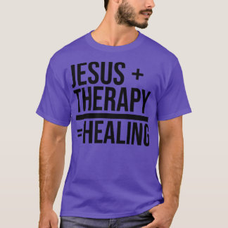 Camiseta Terapia Jesús Sanar Salud Mental Fait Cristiano