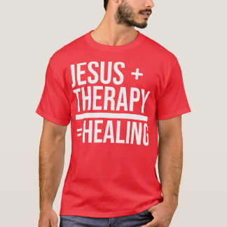Camiseta Terapia Jesús Sanar Salud Mental Fait Cristiano