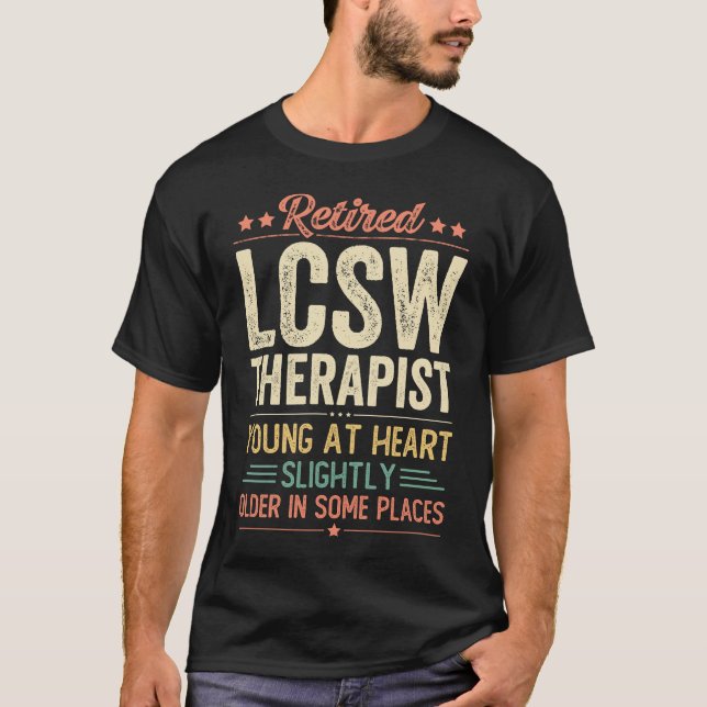Camiseta Terapia Lcsw Retirada (Anverso)