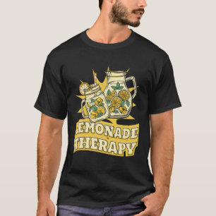Camiseta Terapia Lemonade Cardboard Jugo de limón Lemonade 