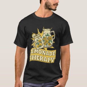 Camiseta Terapia Lemonade Cardboard Jugo de limón Lemonade 