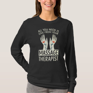 Camiseta Terapia Masajista Terapia Muscular Relajación Spa 