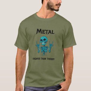 Camiseta Terapia metalizado