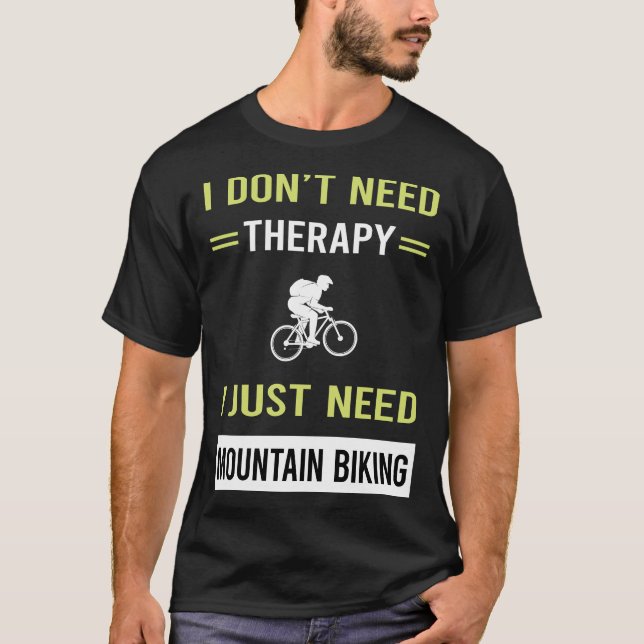 Camiseta Terapia Montaña Biking MTB (Anverso)