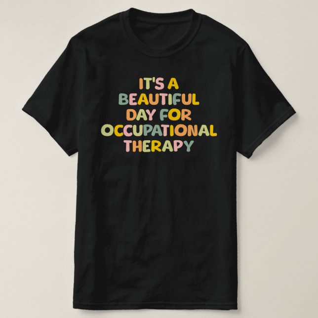 Camiseta Terapia ocupacional (Diseño del anverso)