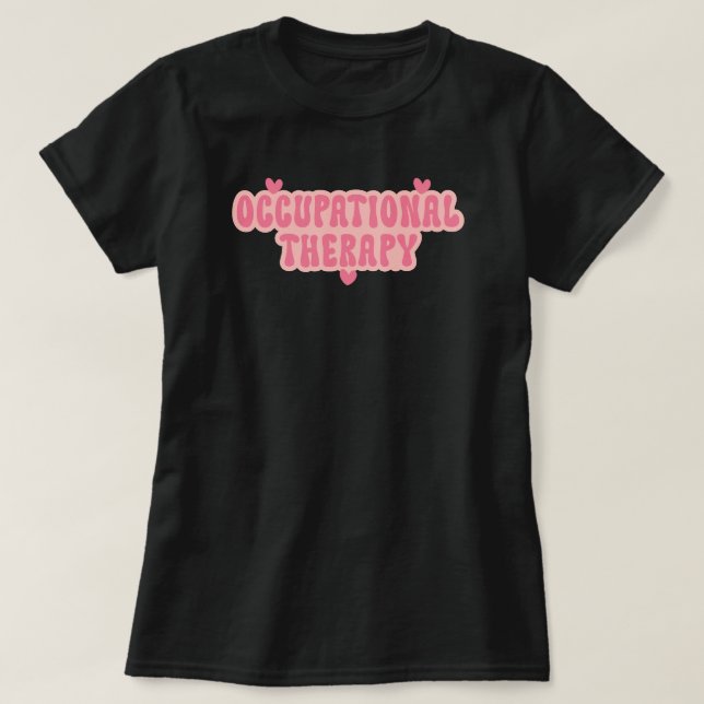 Camiseta Terapia ocupacional (Diseño del anverso)