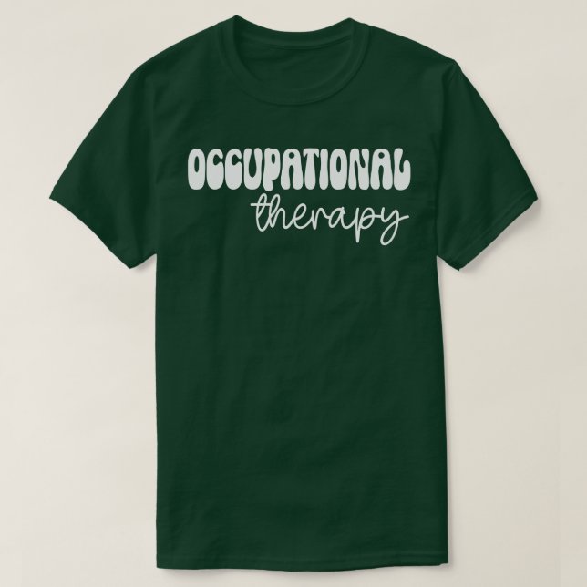 Camiseta terapia ocupacional 1 (Diseño del anverso)
