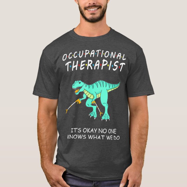 Camiseta Terapia Ocupacional A Terapia Inoperacional (Anverso)