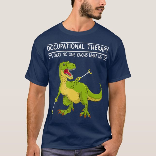 Camiseta Terapia Ocupacional A Terapia Inoperacional (Anverso)