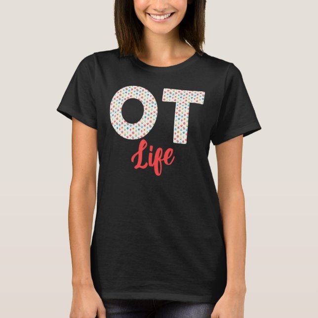 Camiseta Terapia ocupacional a terapia ocupacional (Anverso)