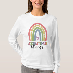 Camiseta Terapia ocupacional al arcoiris terapista