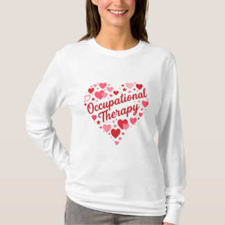 Camiseta Terapia Ocupacional Diseño de Corazón – Agradable 