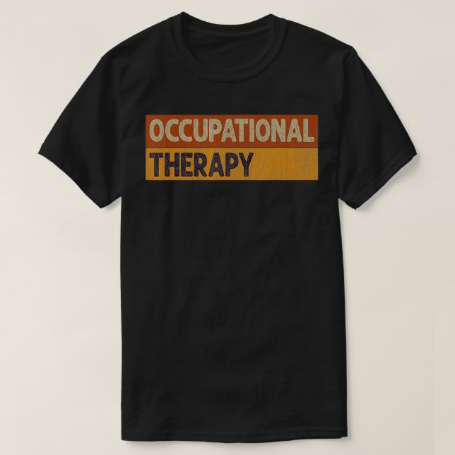 Camiseta Terapia Ocupacional frente a Terapia, inspirar al  (Diseño del anverso)
