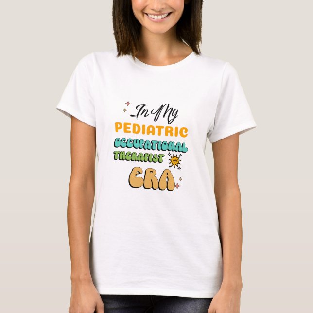 Camiseta Terapia ocupacional pediátrica (Anverso)