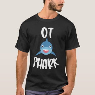 Camiseta Terapia Ocupacional Pediátrica Cute Ot Shark Thera