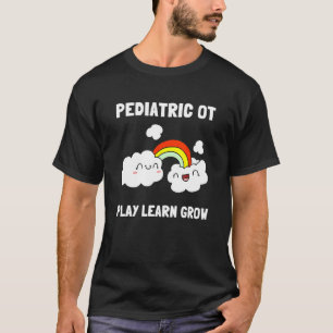 Camiseta Terapia ocupacional pediátrica no mensual OTA