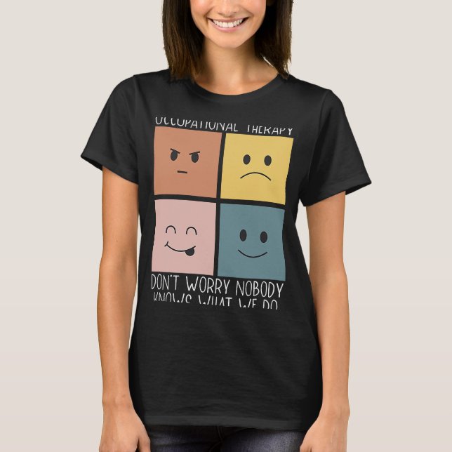 Camiseta Terapia ocupacional Profesional Profesional Salud (Anverso)