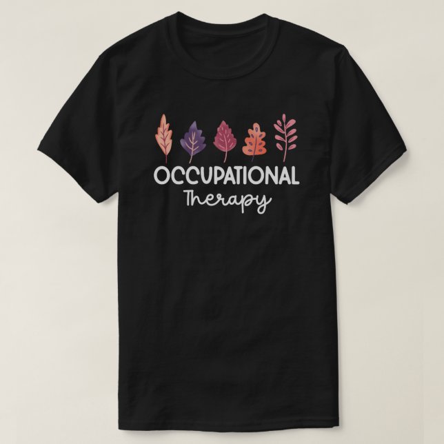 Camiseta Terapia ocupacional - Terapia ocupacional (Diseño del anverso)