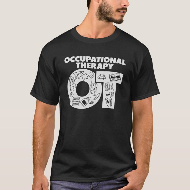 Camiseta Terapia Ocupacional Terapia Pediátrica Curati (Anverso)