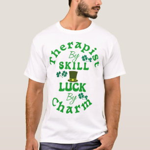 Camiseta Terapia por habilidad, suerte por diversión de Cha