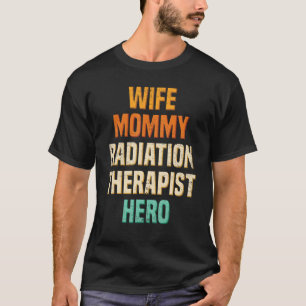 Camiseta Terapia radiógrafa Terapia Radiológica de Mamá Esp