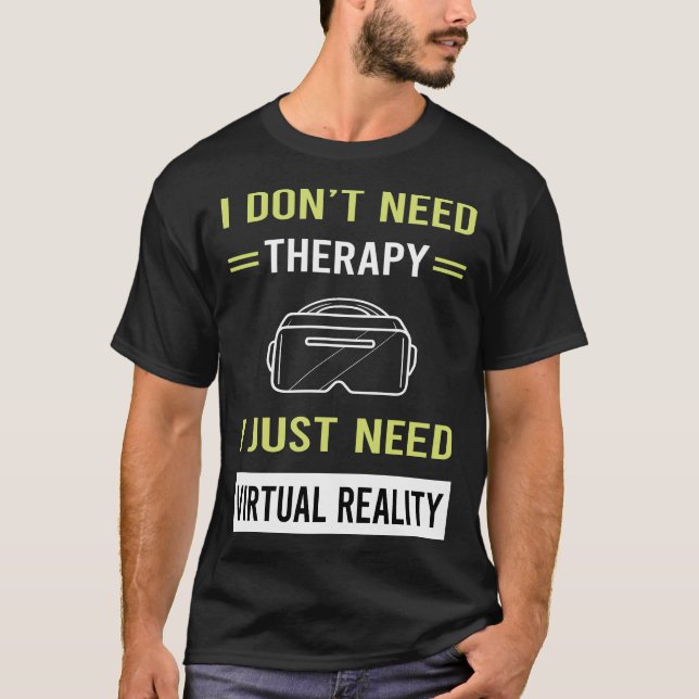 Camiseta Terapia Realidad Virtual VR (Anverso)