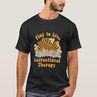 Camiseta Terapia Recreativa Recreación Terapéutica Rt Sun
