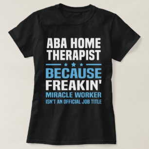 Camiseta Terapia residencial de ABA