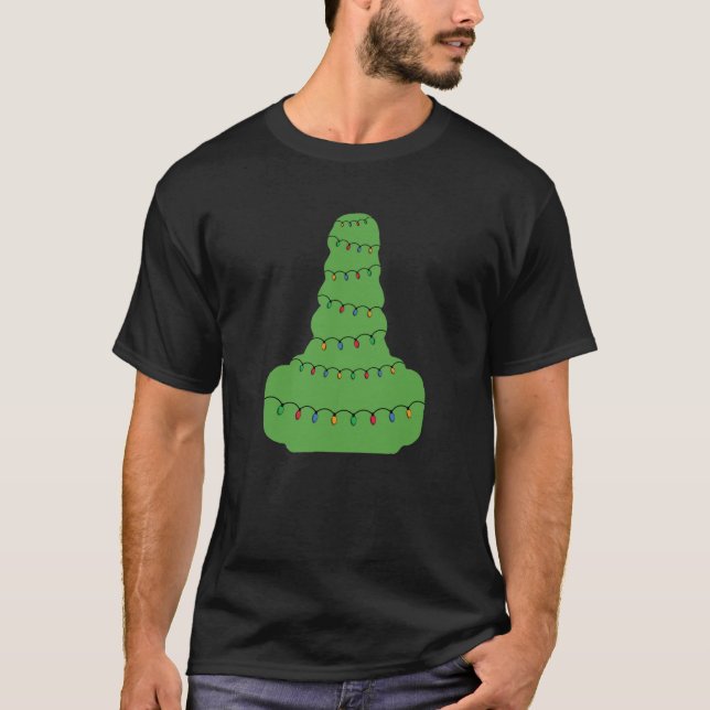 Camiseta Terapia respiratoria Árbol de Navidad RT Fiesta de (Anverso)