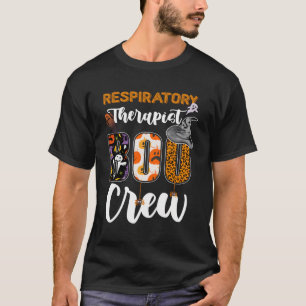 Camiseta Terapia Respiratoria Boo Crew Terapia Fantasma Hal