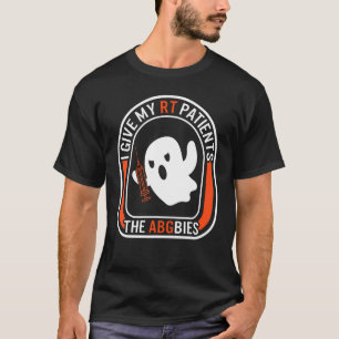 Camiseta Terapia Respiratoria Dé A Mis Pacientes Rt Ghost R