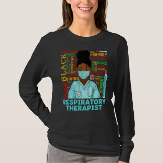 Camiseta Terapia respiratoria de mujeres africanas historia