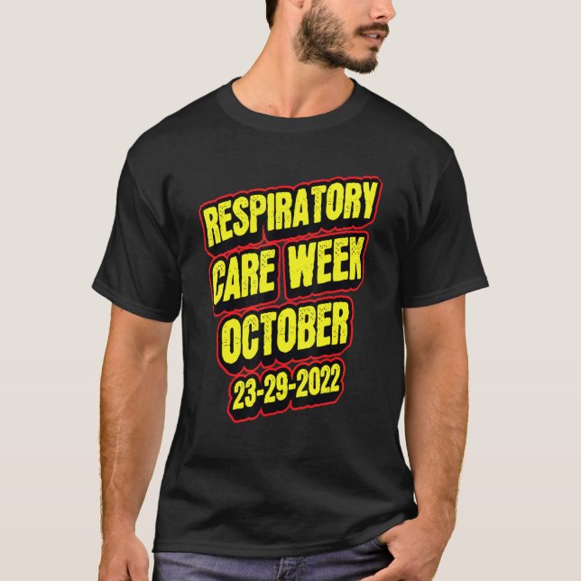 Camiseta Terapia Respiratoria Octubre 2022 Coche Respirator (Anverso)