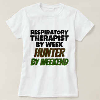 Camiseta Terapia respiratoria por semana de caza al fin de