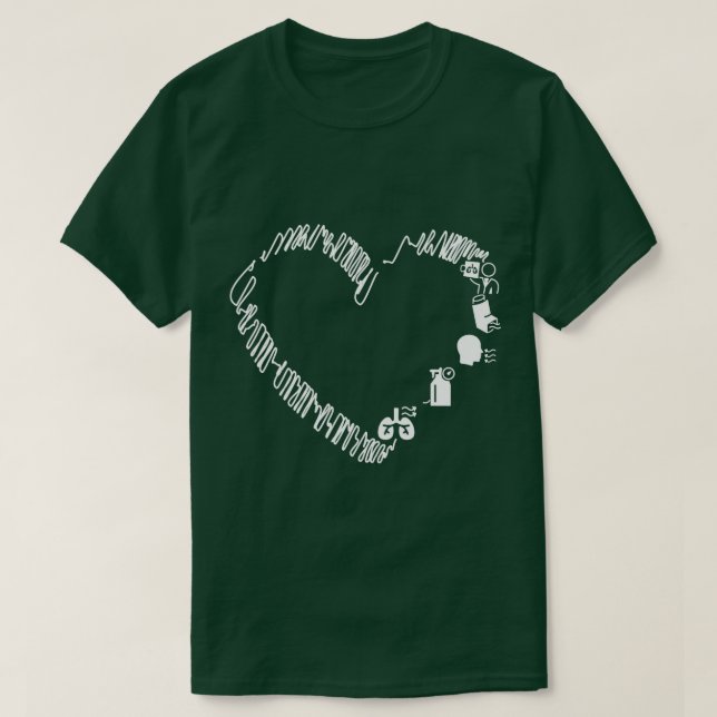 Camiseta Terapia Respiratoria Pulmonólogo Pulmonología Nu (Diseño del anverso)